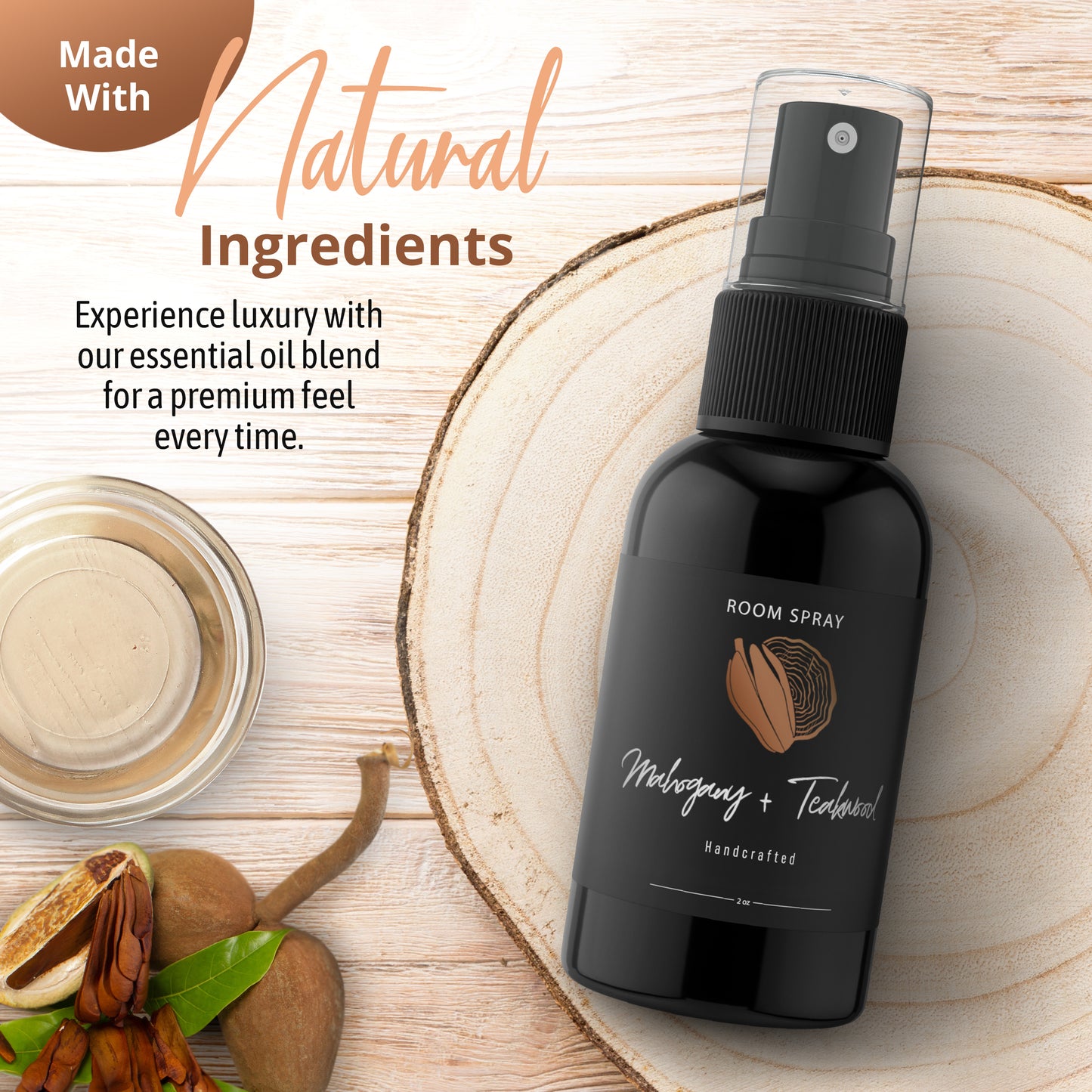 Teakwood + Mahogany (2oz) - 3 Pack
