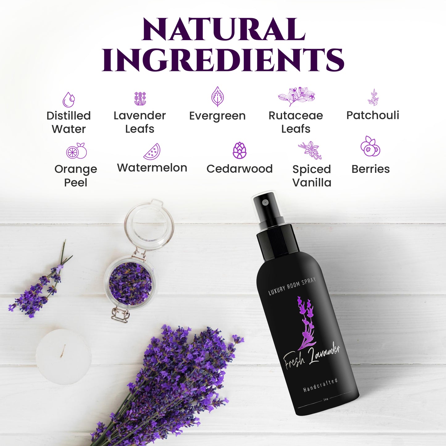 Fresh Lavender (3.4oz) - 2 Pack