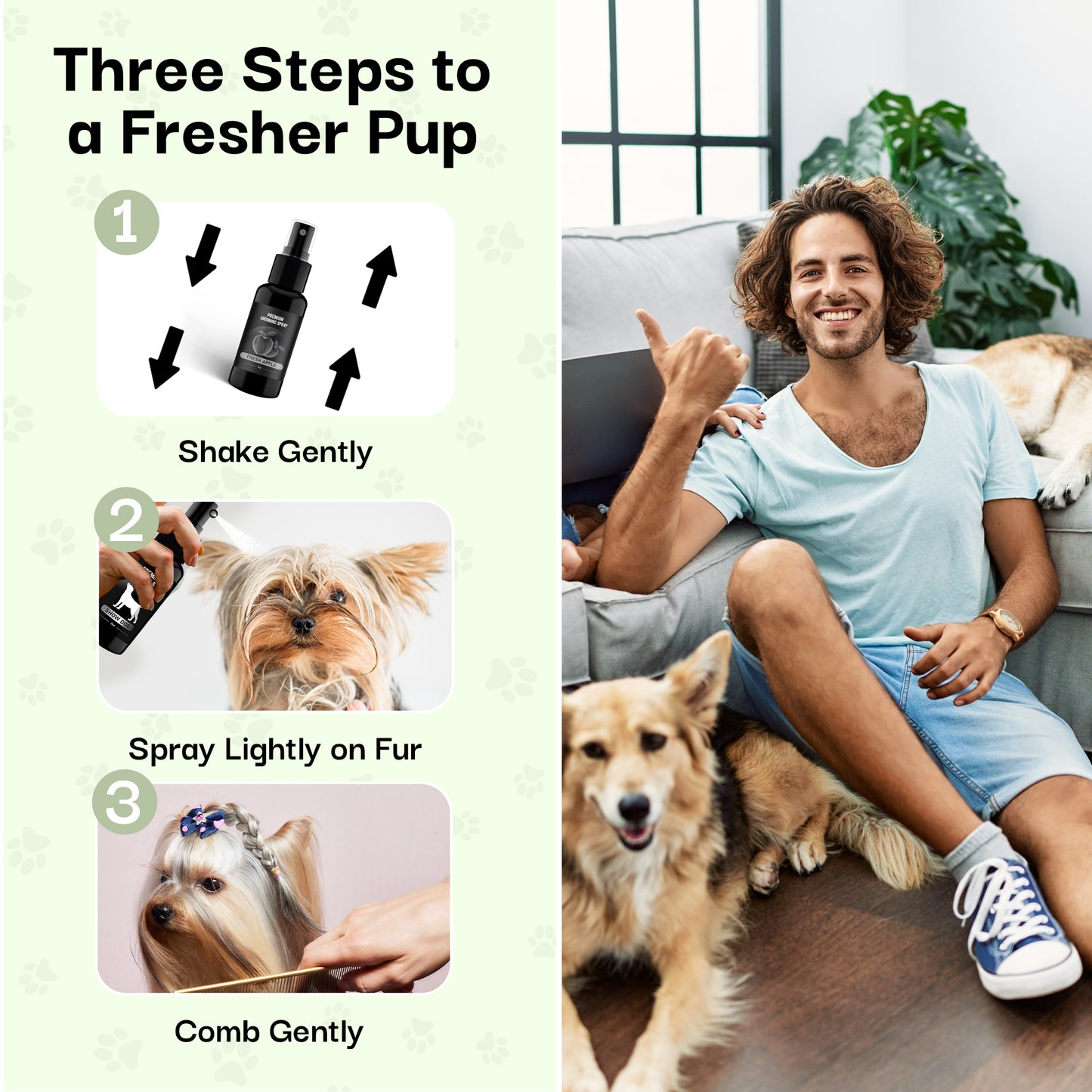 Fresh Apple Premium Grooming Spray (2oz - 3 Pack)